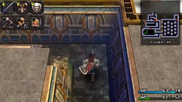 Brandish: The Dark Revenant (PSP) Tower 9F Part 1 Walkthrough смотреть онлайн