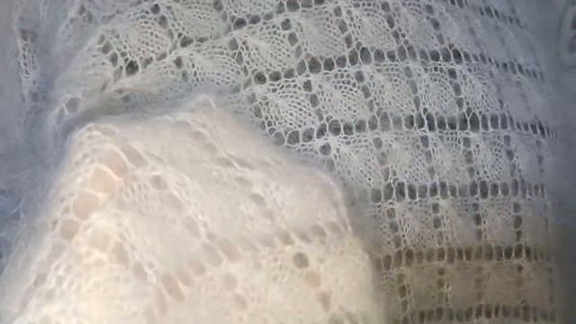 Белый пуховый платок Морозко. смотреть онлайн