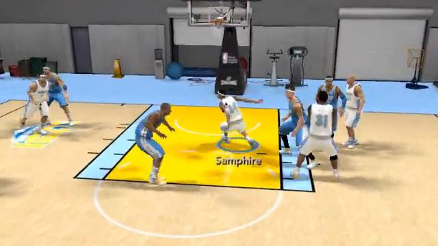 Nice alley-oop to My Player Nba 2k10 смотреть онлайн