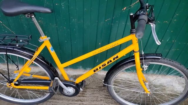 Финский дорожный велосипед с четырехскоростной планетарной втулкой Шимано смотреть онлайн