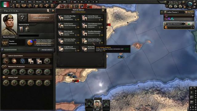 Moving Into The Middle East | Italy-3 | Hearts of Iron IV смотреть онлайн