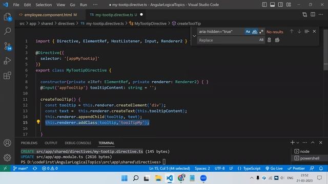 How to create custom directive in Angular | Tooltip Directive | Angular | Angular Tutorials | Part смотреть онлайн
