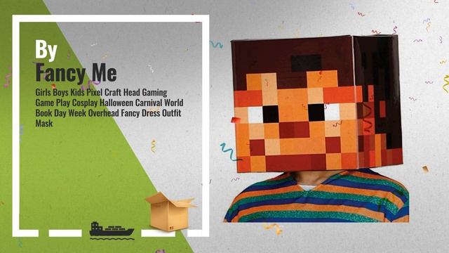 Our Favorite Minecraft Halloween Costumes [2018]: JINX Minecraft Creeper Enderman Cardboard Head