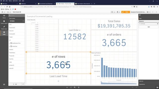 Basic Incremental Load - Qlik applications смотреть онлайн