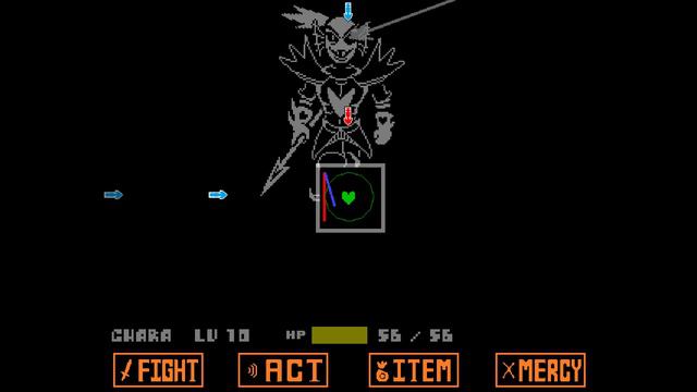 No-hit Undyne the Undying (UNDERTALE) смотреть онлайн