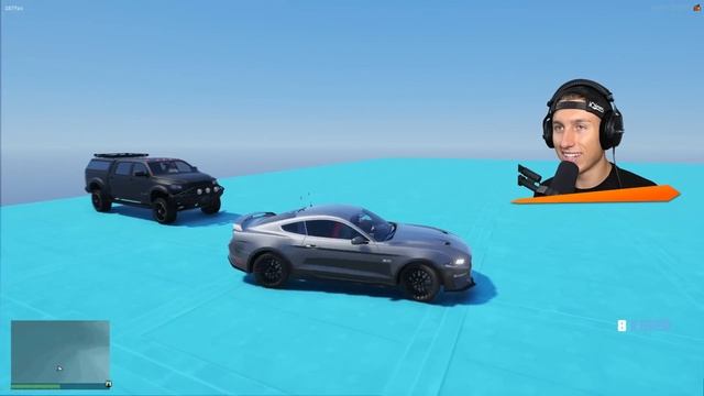 10.000 PS AUTO springt über die GANZE KARTE in GTA 5 RP! смотреть онлайн