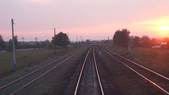 [ЮУЖД] (Под музыку) От Богатого до Коноваловки... смотреть онлайн