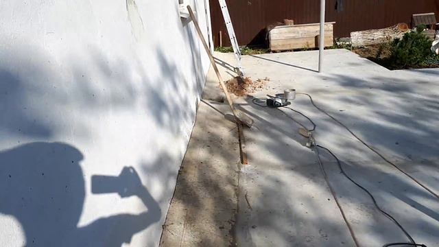 Навес в 104 кв.м начало