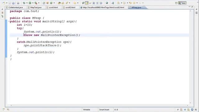 Java Exception video in telugu смотреть онлайн