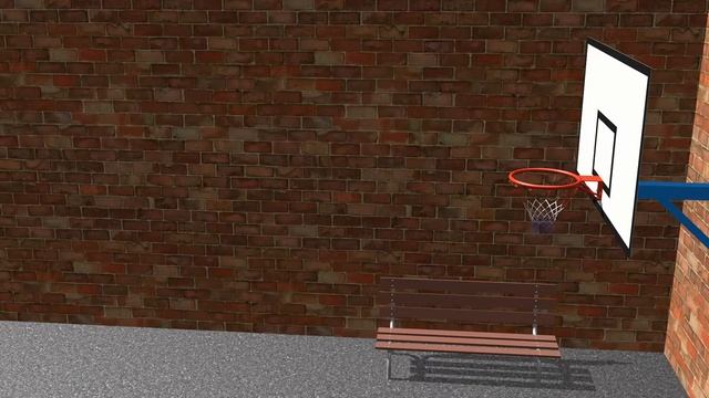 REALISTIC BASKETBALL SIMULATION (With Simulated Net) - Blender Animation - Cloth Simulation [60 fps смотреть онлайн
