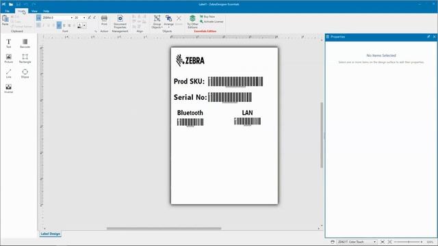Variable Input Label: ZD621T & CS6080 Scanner | Zebra смотреть онлайн