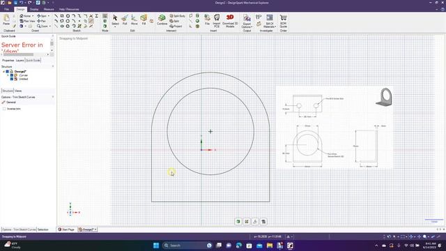 How to download and use a 2D pdf drawing in design spark mechanical to create a 3d model смотреть онлайн