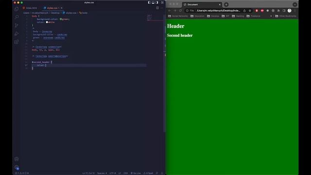 01. CSS - Вступление. Селекторы и синтаксис смотреть онлайн