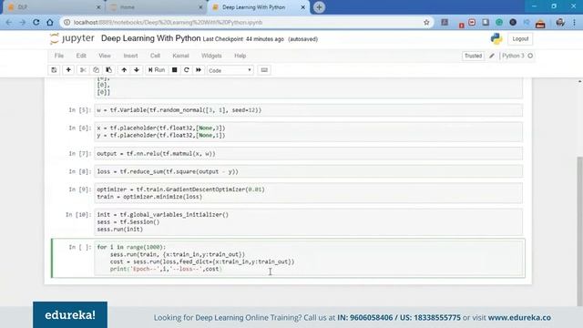 Deep Learning with Python | Deep Learning Tutorial For Beginners | Edureka Rewind смотреть онлайн