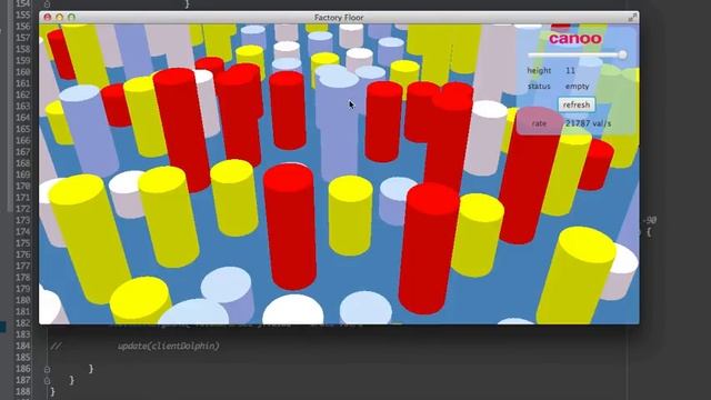 Factory floor in JavaFX 3D with OpenDolphin смотреть онлайн