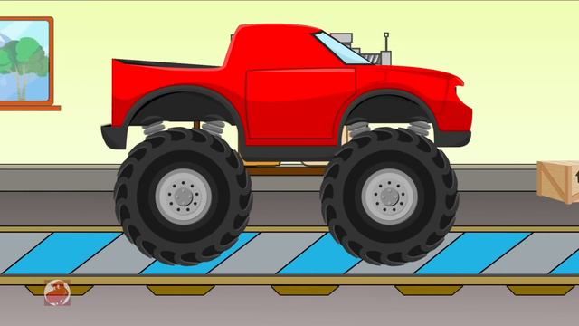 Vintage Car Car Repair garage Cartoon Video For Kids Fun videos смотреть онлайн