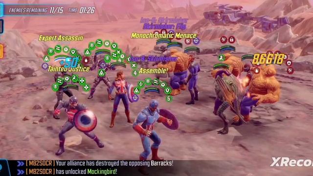 incursion raid bio node 3 (boss node) msf marvel strike force смотреть онлайн