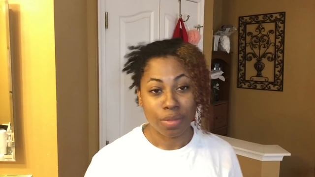 How I Safely Bleached & Colored My Natural Hair Black & Grey | High Porosity Friendly смотреть онлайн