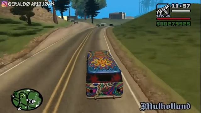 Cara Mendapatkan Kendaraan Camper The Truth, Tanpa Cheat Di GTA San Andreas