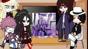 || Реакция высших лун +Мудзан - на Танджиро как Сенджу || КРД × ТМ ||