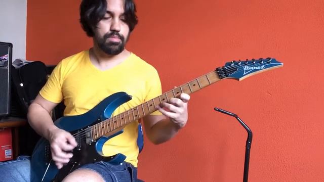 Palhetada com Ibanez Rg550 смотреть онлайн