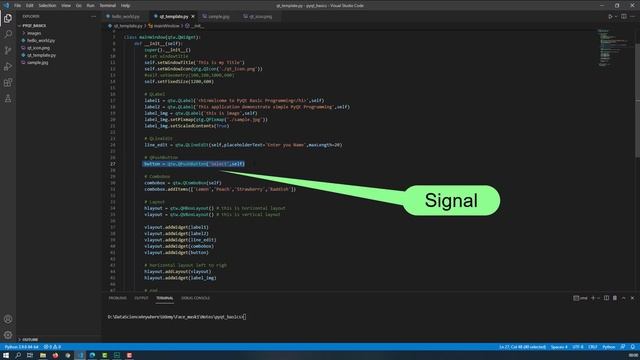 How to Create Signals in PyQT (BackEnd) | PyQT Desktop App Tutorial смотреть онлайн