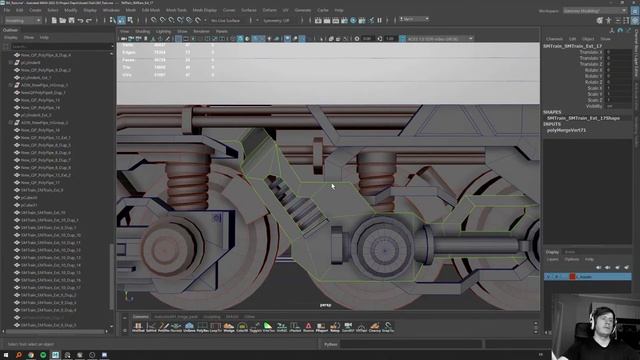 Копия видео "Depot. Создание Cyperpunk окружения. Часть 3.1 Моделинг, поезд" смотреть онлайн