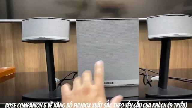 Bose Companion 5 về hàng bộ fullbox xuất sắc theo yêu cầu của khách (9 triệu) смотреть онлайн