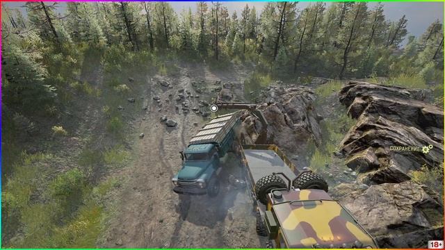 РЕМОНТ в SnowRunner Модовая карта ПРЕДГОРЬЕ САЯНА?прохождение (часть 14 ) смотреть онлайн