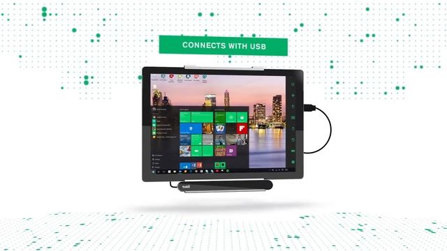 Tobii Dynavox EyeMobile Mini — управление планшетами на Windows с помощью движений глаз смотреть онлайн