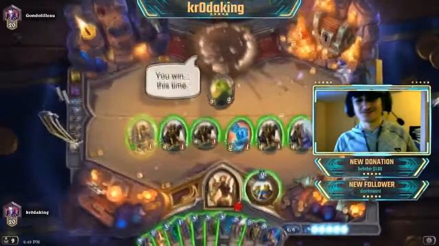 Hearthstone : The Witchwood ; Odd Paladin Deck 100% WINRATE смотреть онлайн