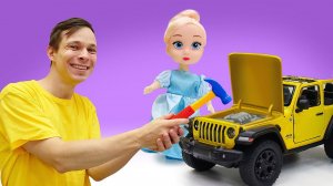 Новые куколки для детей Принцессы Дисней - Играй в куклы Disney с нами! Новые веселые видео игры