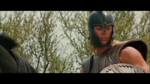 Лучший момент из фильма троя !!!