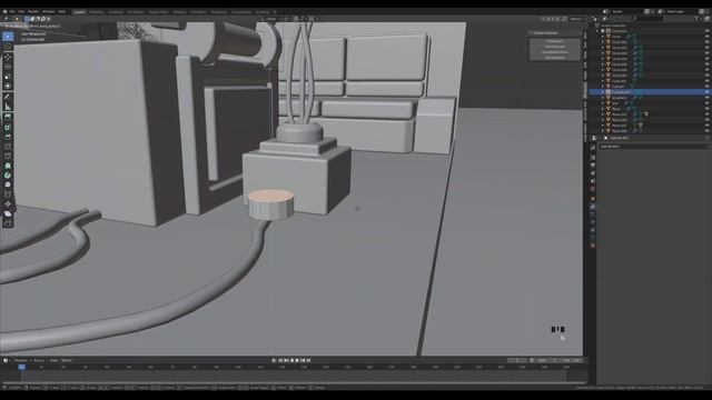 Virtual Reality Room in Blender 2.83 - 3D Modeling Process смотреть онлайн