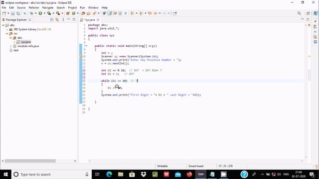 Find First and Last Digit of Number in Java смотреть онлайн
