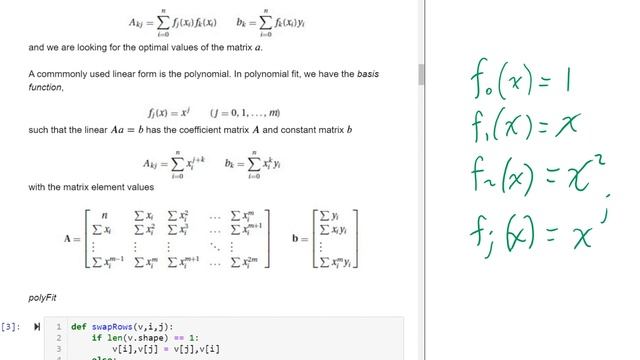 3.9 - Curve Fitting using Least Squares Method - Fitting Data using Polynomial Fit with Python Code смотреть онлайн