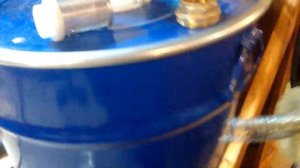 Переделка обратного клапана для использования с циклоном,как предохранительного.