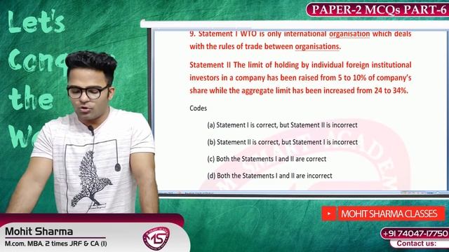 LECTURE-6 || MCQ'S SERIES - UGC NET COMMERCE || UGC/NTA NET Most Expected MCQ (Unit-1 IB)|| смотреть онлайн