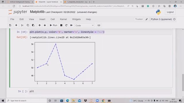 matplotlib |02| How to plot title, label , marker, color , shape ...etc?| python |Marathi смотреть онлайн