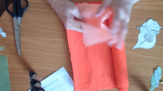 Цветы из ткани м/к. Диза крупноцветковая. Часть1 смотреть онлайн