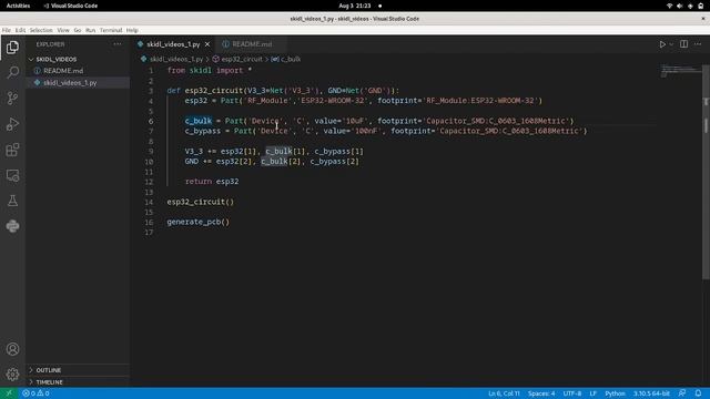 ESP32 data logger with SKiDL - part 1 смотреть онлайн