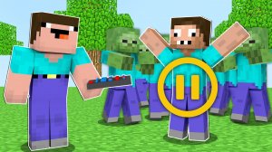 НУБ ОСТАНОВИЛ ВРЕМЯ И ЗАТРОЛЛИЛ ПРО В МАЙНКРАФТ ! НУБИК И ПАУЗА ЧЕЛЛЕНДЖ ТРОЛЛИНГ ЛОВУШКА MINECRAFT