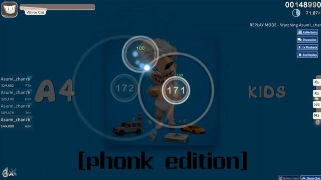 Osu! Phonk Gang - Kids phonk смотреть онлайн