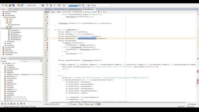 Membuat CRUD Form Menu Buku menggunakan JAVA dan Database MySQL - READ | App Perpustakaan | Part 11 смотреть онлайн
