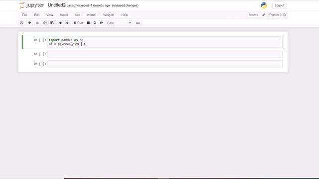 How to Read .CSV File in Pandas using Jupyter Notebook Python смотреть онлайн