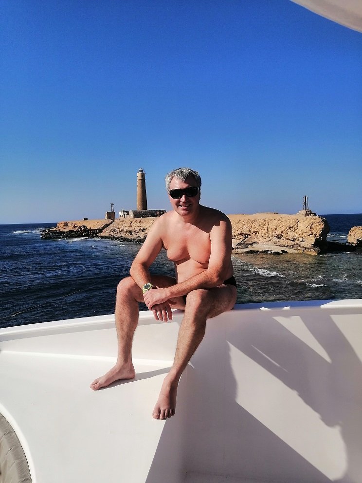 Дайвинг в центре Красного моря на о. "Большой брат"