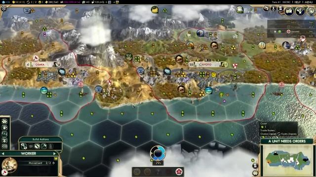 Рейтинг цивилизаций в Sid Meier's Civilization V: Эфиопия, Япония