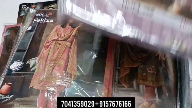 Karachi catalogue dress material long suit fancy designer collection #wholesale #suit #kurti смотреть онлайн