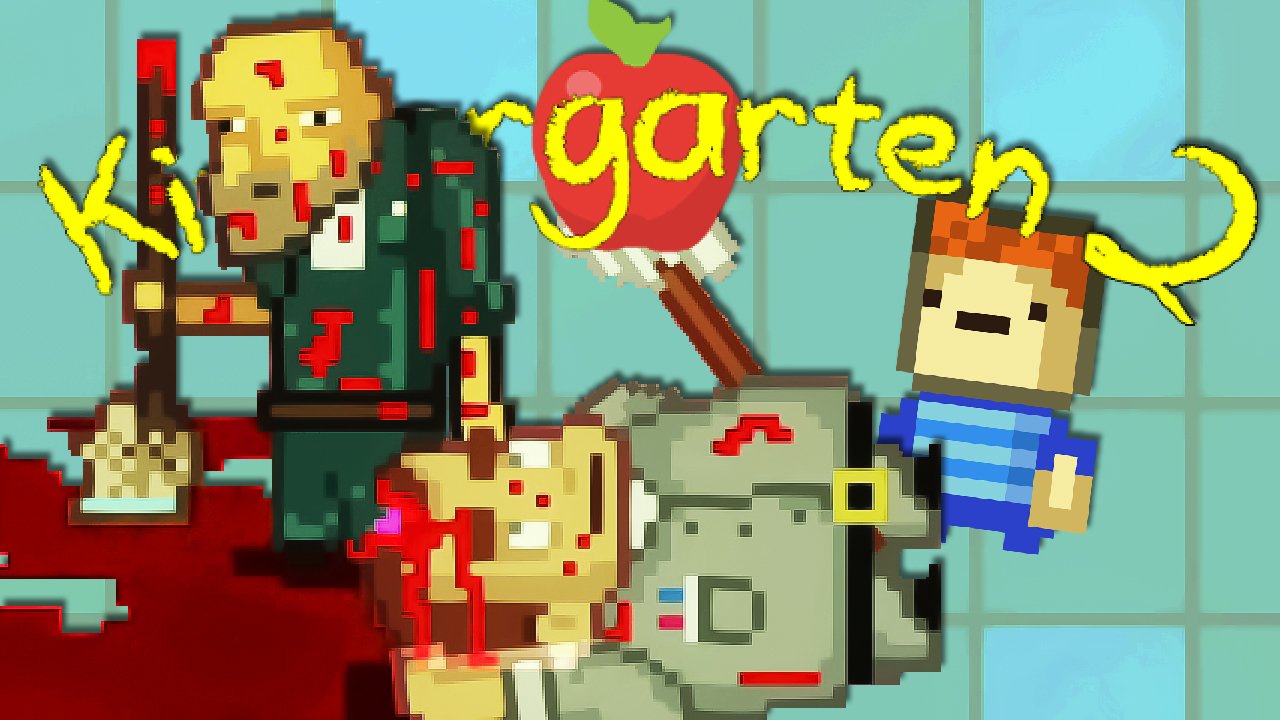 ОСТАНЕТСЯ ТОЛЬКО ОДИН УБОРЩИК ► Kindergarten 2 #1 Прохождение