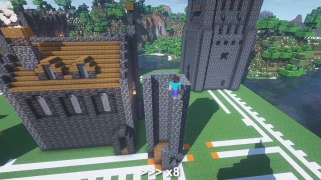 Minecraft: How to build a Deepslate Castle | Tutorial 1.17 смотреть онлайн